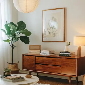 Zen Oasis: Mid-Century Harmony