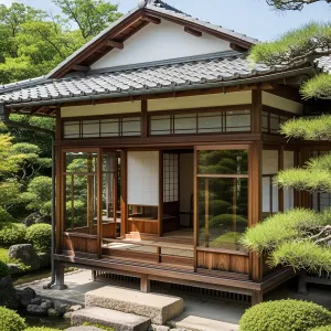 Traditional Japanese Porch Bliss