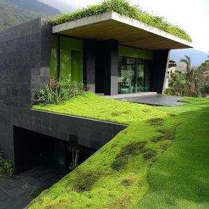 Moss-covered Roof