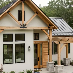 A Timbered Treasure: A Fusion of Modern and Rustic