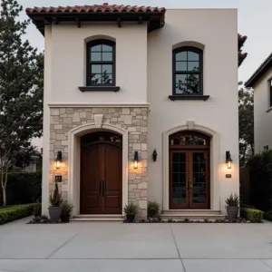 Modern Elegance with Stately Symmetry