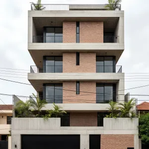 Terraced Masonry Tower