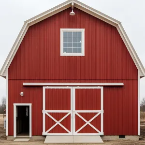 Red Barn Revelry: A Countryside Jewel