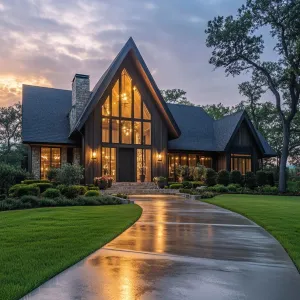 Enchanted Evening: A Gleaming Countryside Haven