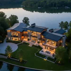 Modern Lakefront Escape