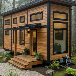Tiny Timber Oasis on Wheels
