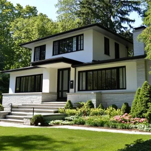 Preview of Contrasting Curb Appeal: Midnight Framed Home