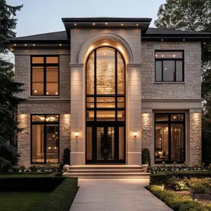 Illuminated Manor with a Touch of Magic