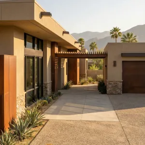 Palm Desert Courtyard Home With Breezeway