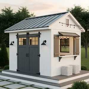 Poolside Hut of Whimsy