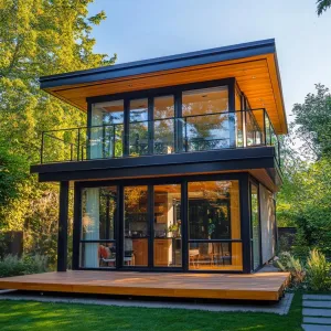 Modern Marvel Amidst Nature