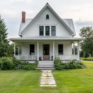 A Storybook Sanctuary with a Sprightly Porch