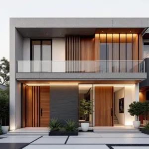 Modern Chic: A Luxe Geometric Gem