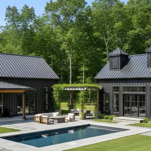 Twin Gables and a Splash of Zen