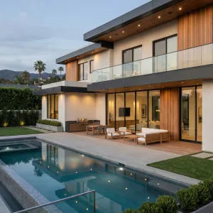 Warm Modern Oasis