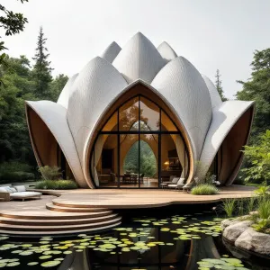 A Blooming Abode: Where Petals Touch the Sky