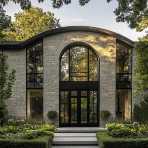 Sophisticated Archway Delight with a French Touch