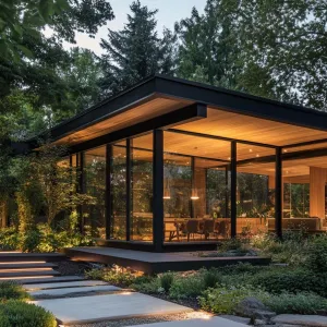 Floating Forest Glass Retreat