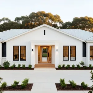 Sunny Sanctuary: A Crisp White Haven