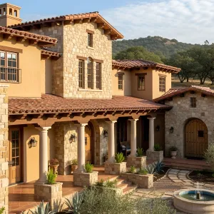 Spanish Abode: Rustic Elegance Meets Modern Charm