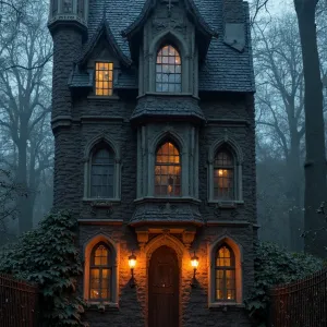 Misty Manor: A Spooky Sanctuary