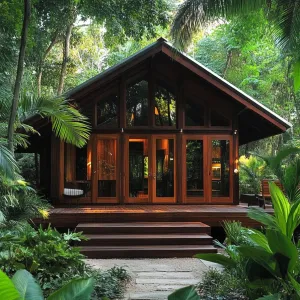 Tropical Haven Nestled in Nature’s Embrace