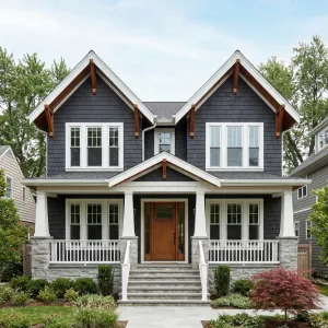 Slate Harbor Craftsman Family Cottage
