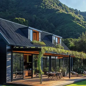 Hillside Retreat with a Vine-Covered Smile