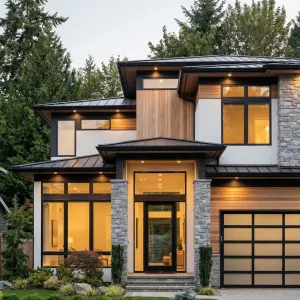 Warm Timber Framed Forest Haven