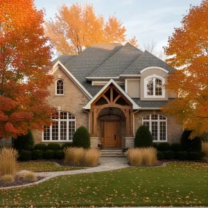 Elegant Autumn Retreat in Suburbia