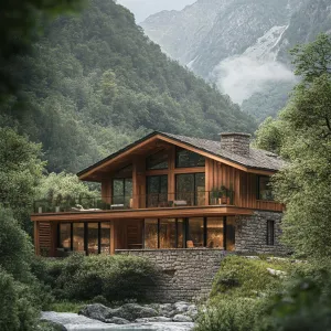 Whimsical Woodland Cabin with a View