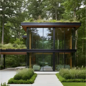 Glass-Encased Greenhouse Getaway