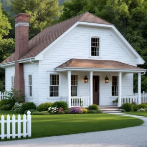 A White Enclave of Peaceful Dreams