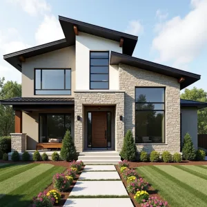 Chic Abode with a Contemporary Twist