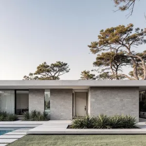 Concrete Cuboid Cabana