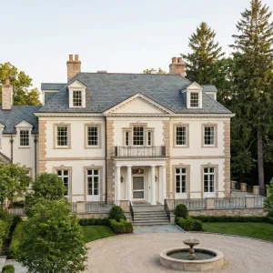 Courtyard Classic Georgian Country Retreat