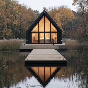 Reflections of Cozy Serenity