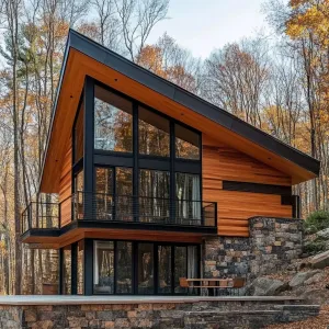 Triangular Timber Treasure in the Treetops
