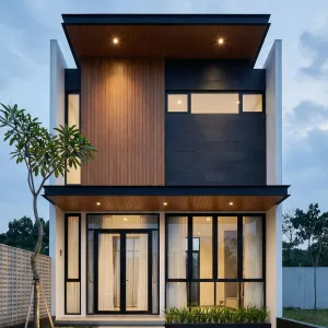Timber Frame Streetfront Mini Villa