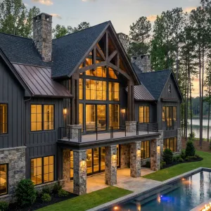 Lakeside Timber Gable Resort Residence