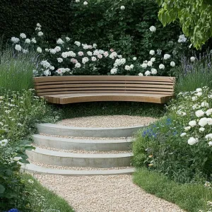 Blossoming Bench of Hidden Brookes