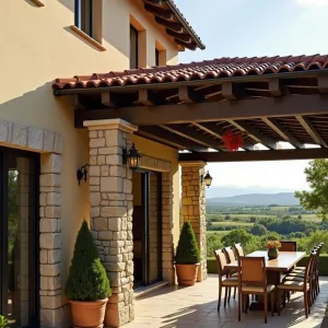 Tuscan Alfresco Delight in the Sun
