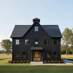 Inkclad Barn With Copper Welcome