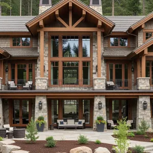 Mountain Manor Amidst the Pines