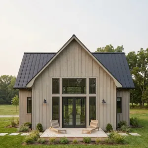 Meadowfront Gable Retreat With Lounge Deck