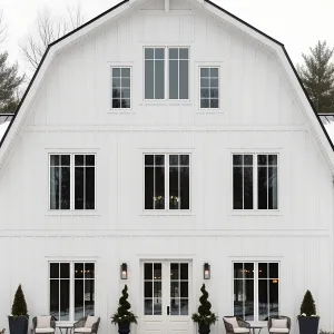 A Touch of Frost: The Winter White Barn