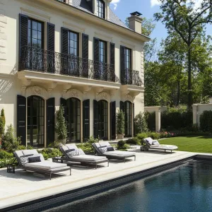Sophisticated Sunlit Pool Residence