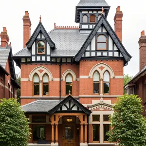 A Brick Castle with a Pointy Hat