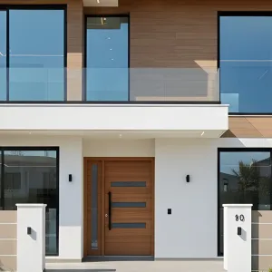 Modern Two-Story Chic: The Cool Command