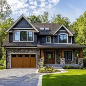 Preview of Rustic Stone Suburban Elegance
